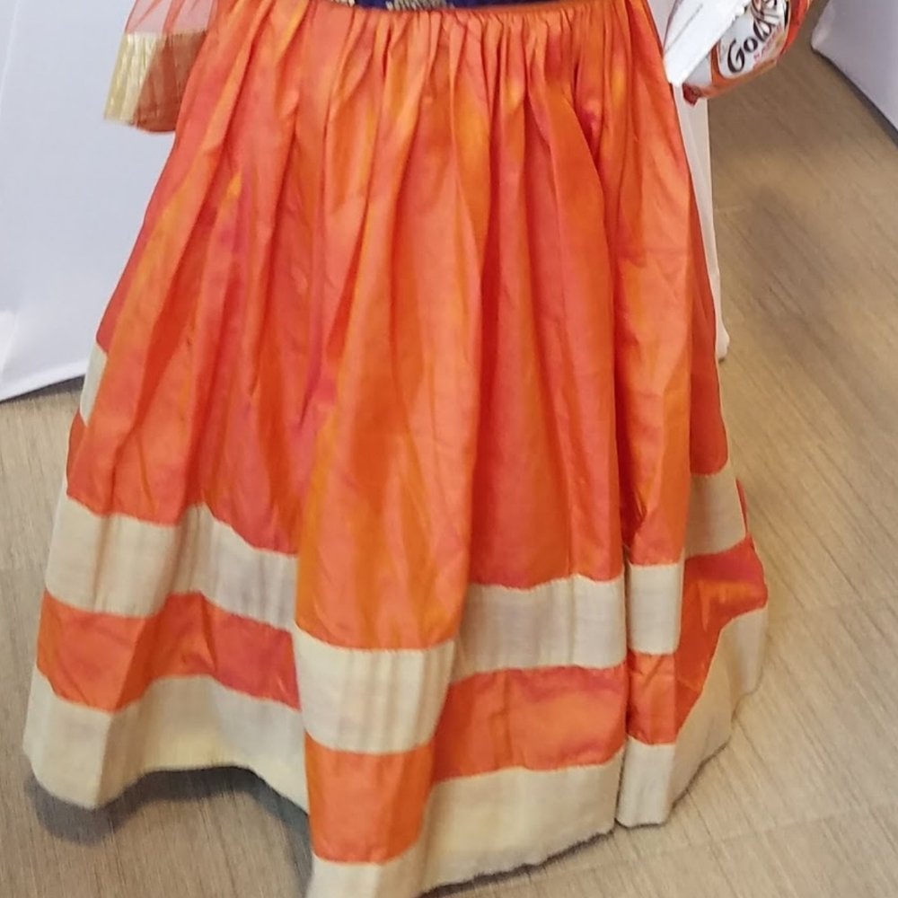 Mebaz 1-2 years Designer Indian lehanga - Picture 3 of 8